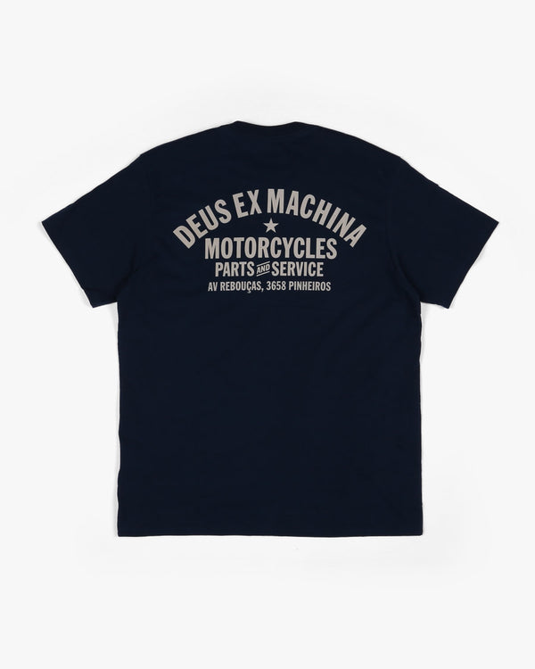 Camiseta Classics Regular Fit São Paulo Motorcycle - Marinho