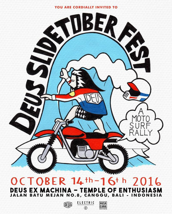 DEUS SLIDETOBER MOTO SURF RALLY