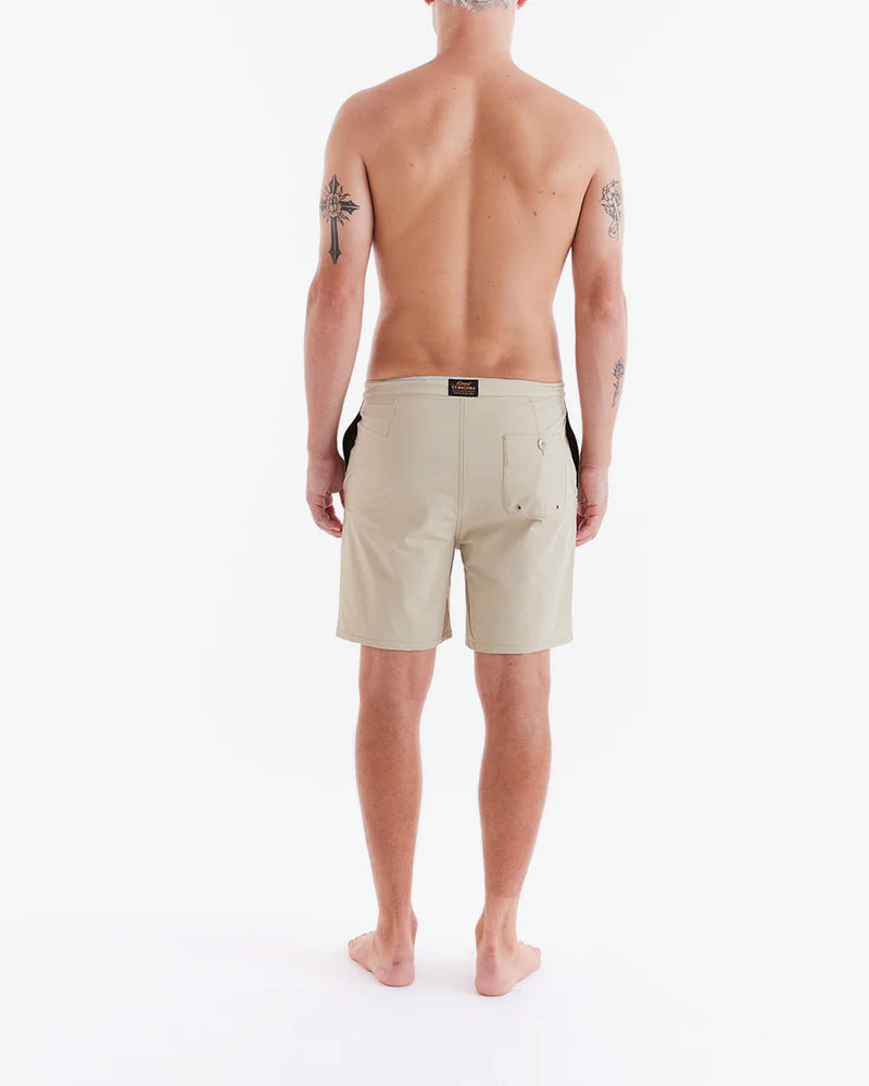 Boardshort Relaxed Fit Tropical - Khaki