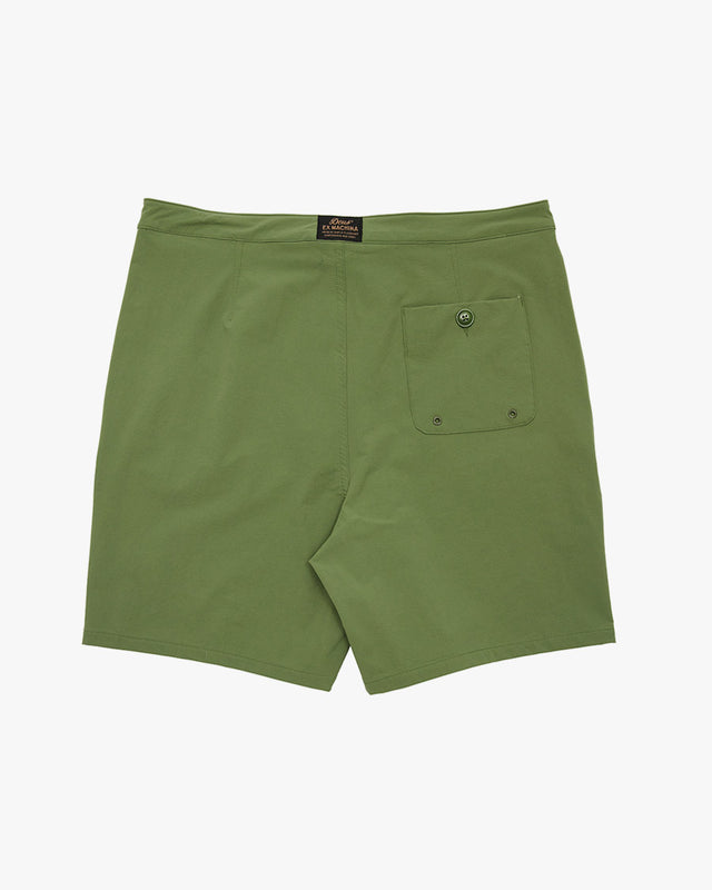 Boardshort Relaxed Fit Tropical - Verde Militar