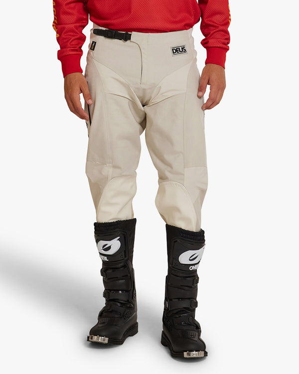 Calça de Moto Off Road - Dirty White