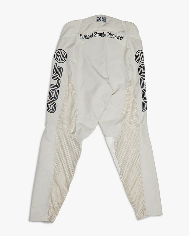 Calça de Moto Off Road - Dirty White