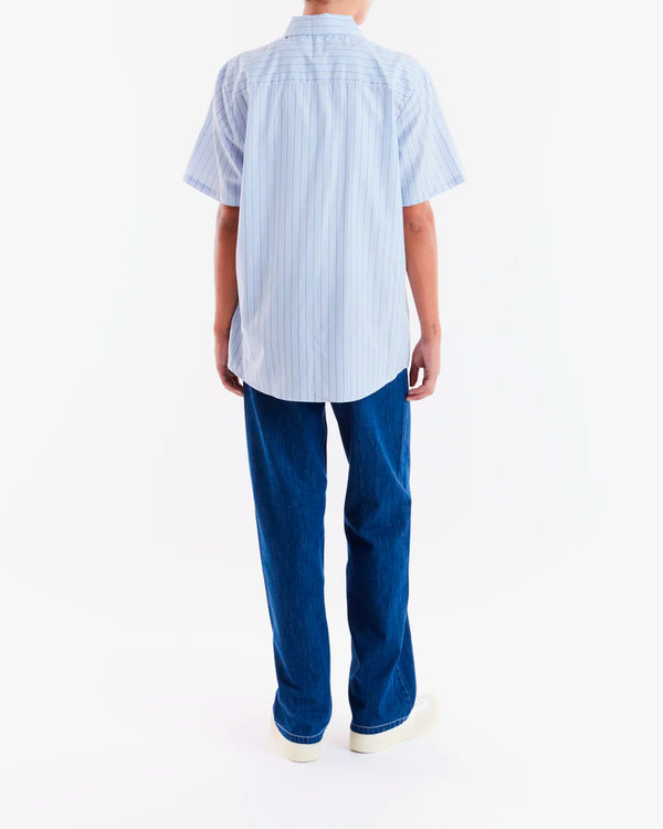 Camisa Oversized Feminina 9 to 5 - Azul Clara