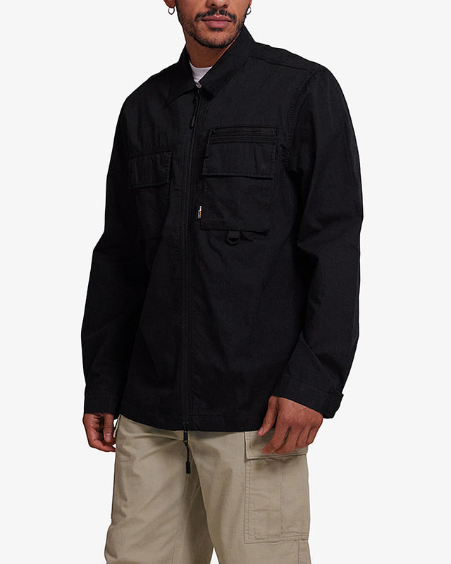 Camisa Heavy Leisure Overshirt Onshore - Preta