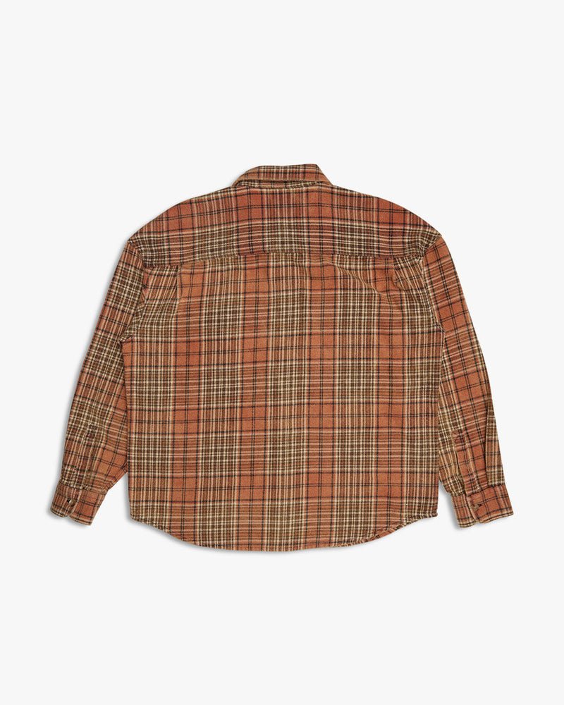 Camisa Masculina Loose Fit Vacay - Laranja