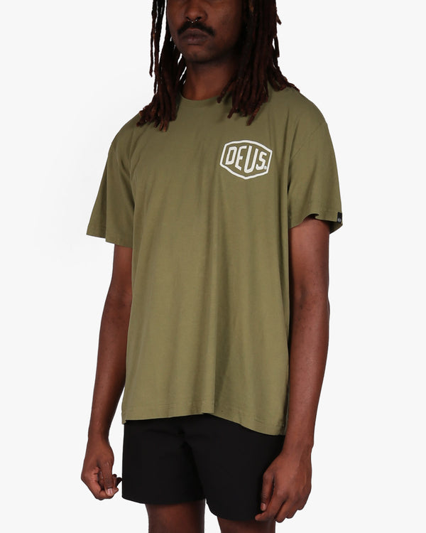 Camiseta Box Fit SP - Verde Militar