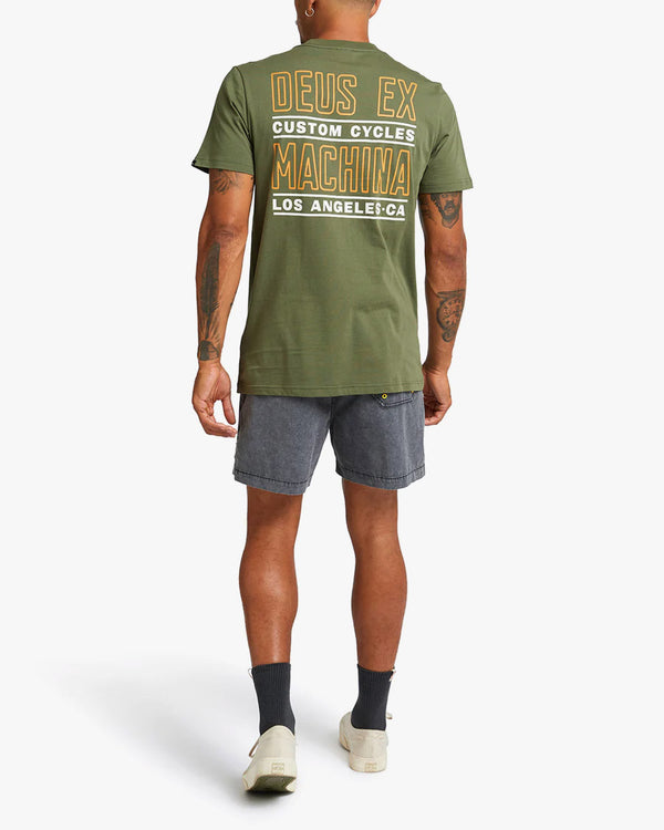 Camiseta Regular Fit Beam - Verde Militar