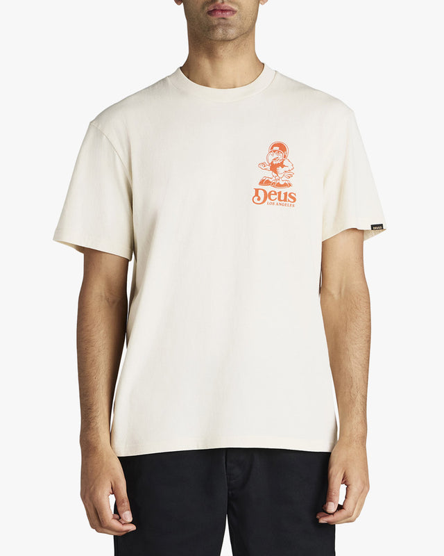 Camiseta Box Fit Raptor - Dirty White