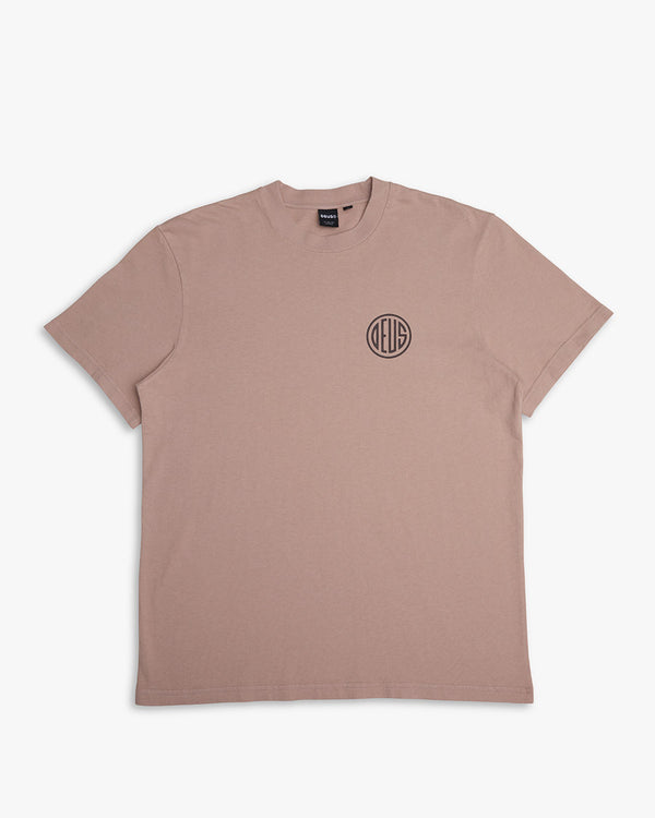 Camiseta Classics Box Fit Pill Logo - Khaki