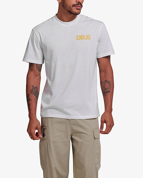 Camiseta Box Fit Surf Heavy Leisure Noosa - Off White