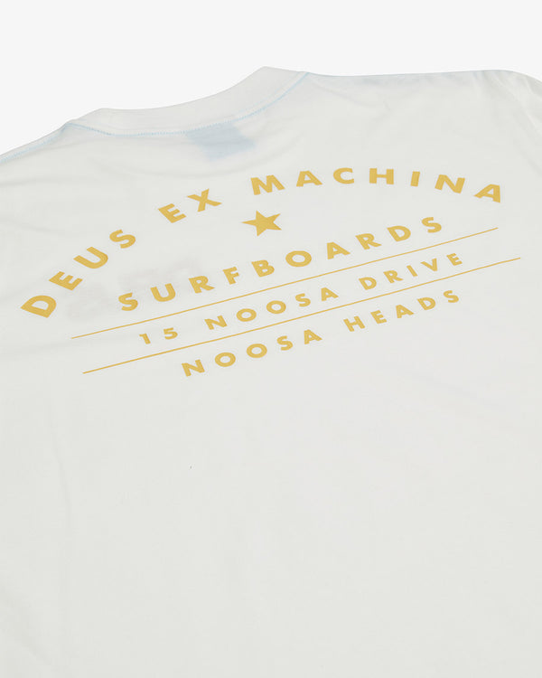 Camiseta Box Fit Surf Heavy Leisure Noosa - Off White
