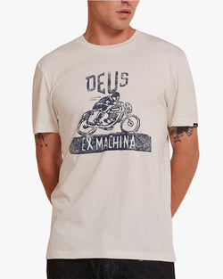 Camiseta Regular Fit Old Turps - Off White