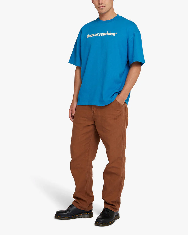 Camiseta Oversized Mondo - Azul