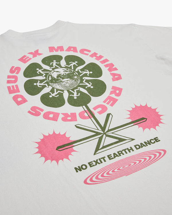 Camiseta Oversized Earth Dance - Branca