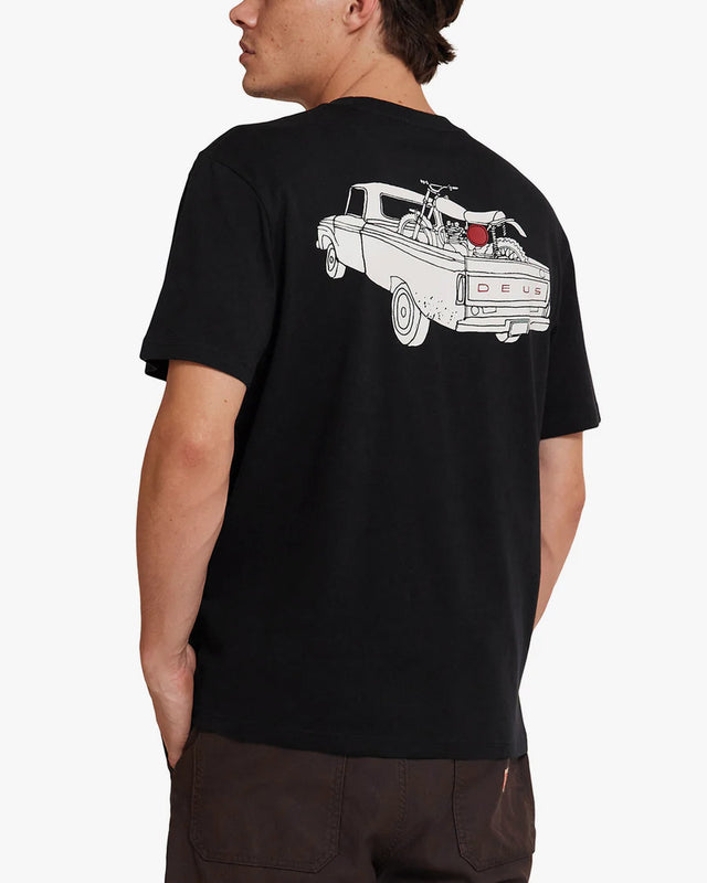 Camiseta Classics Box Fit Pickup - Preta