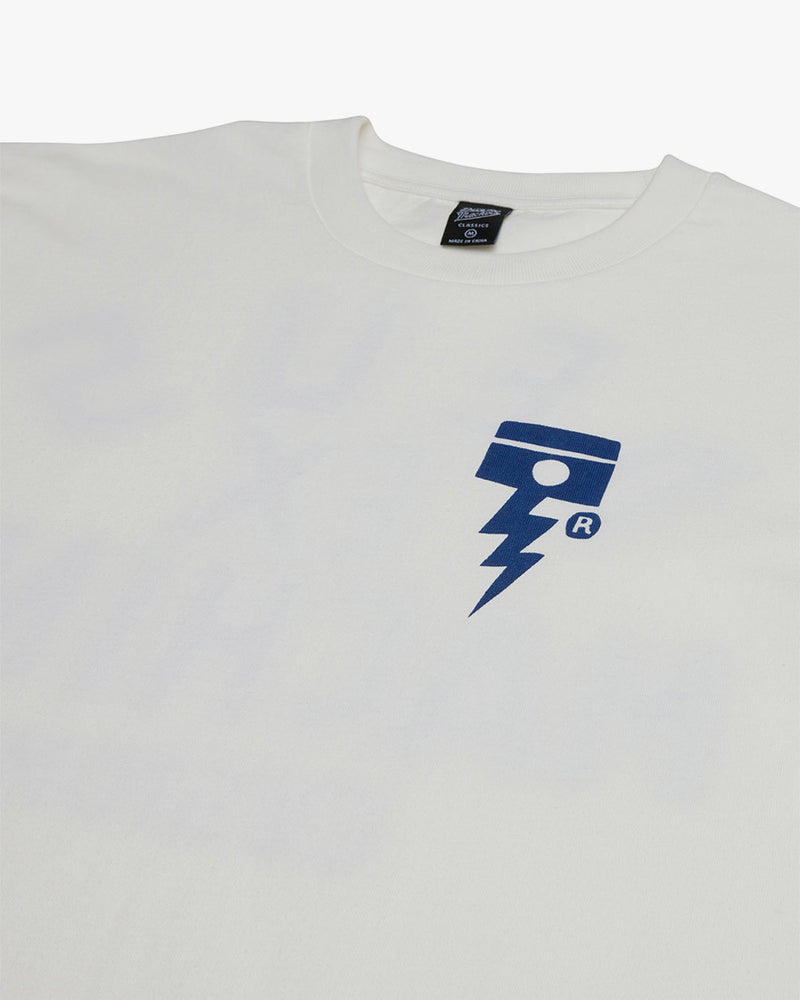 Camiseta Classics Box Fit Piston - Branca