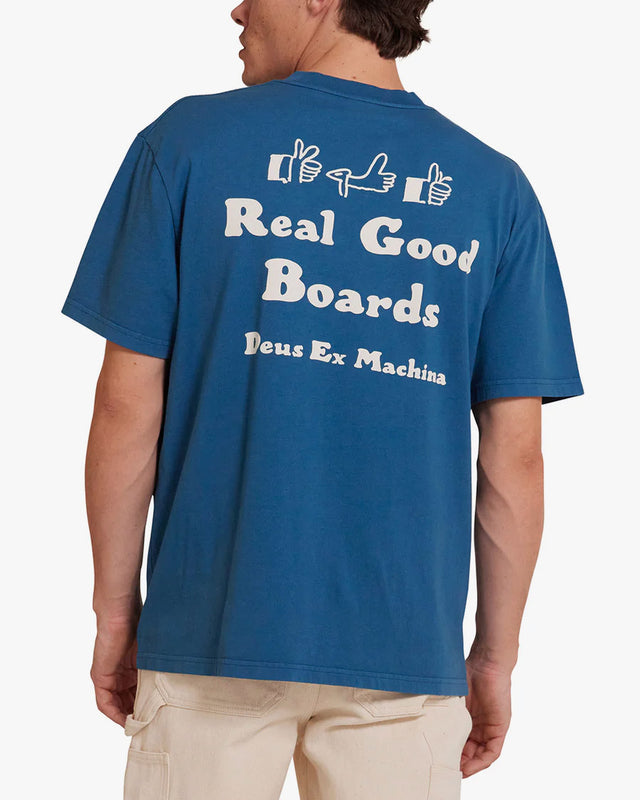 Camiseta Regular Fit Real Good - Azul