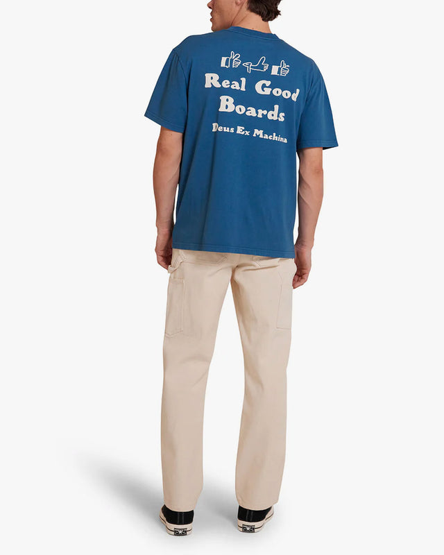 Camiseta Regular Fit Real Good - Azul