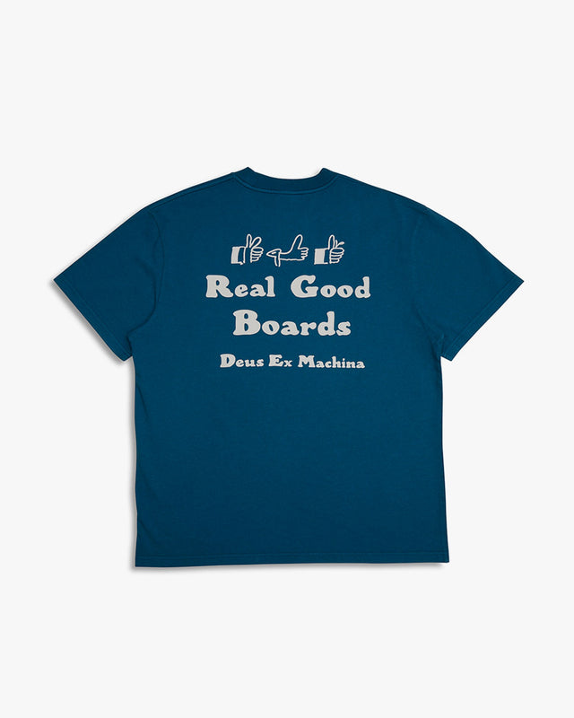 Camiseta Regular Fit Real Good - Azul