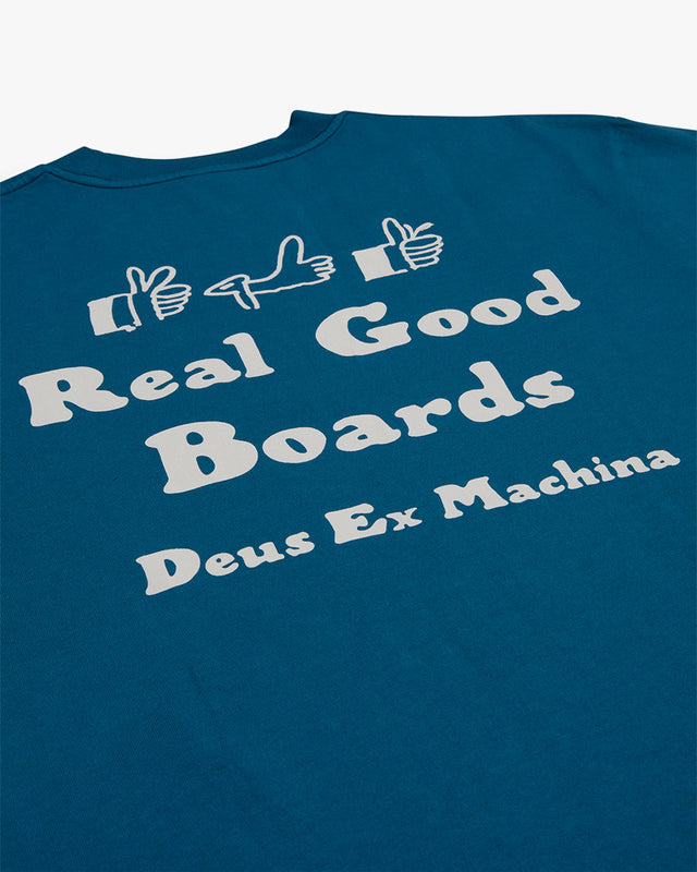 Camiseta Regular Fit Real Good - Azul