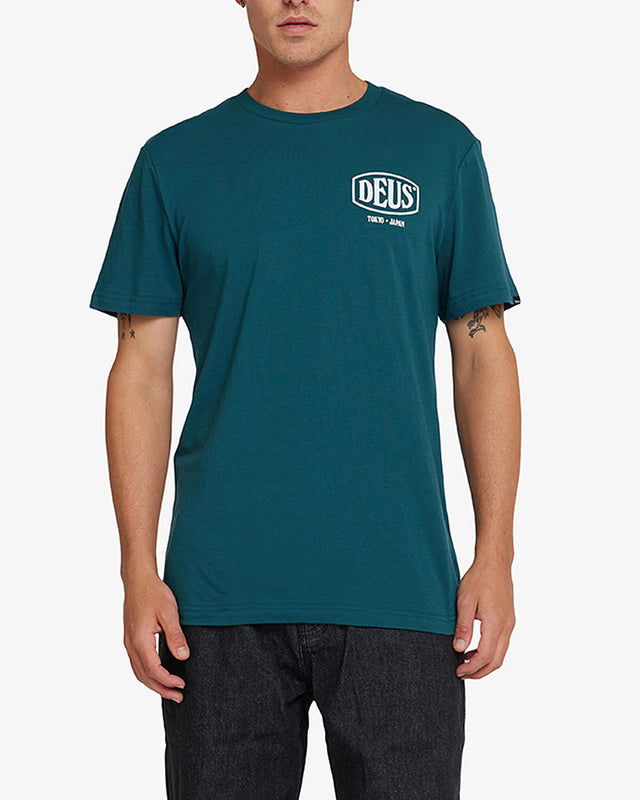 Camiseta Regular Fit Ballpark - Verde