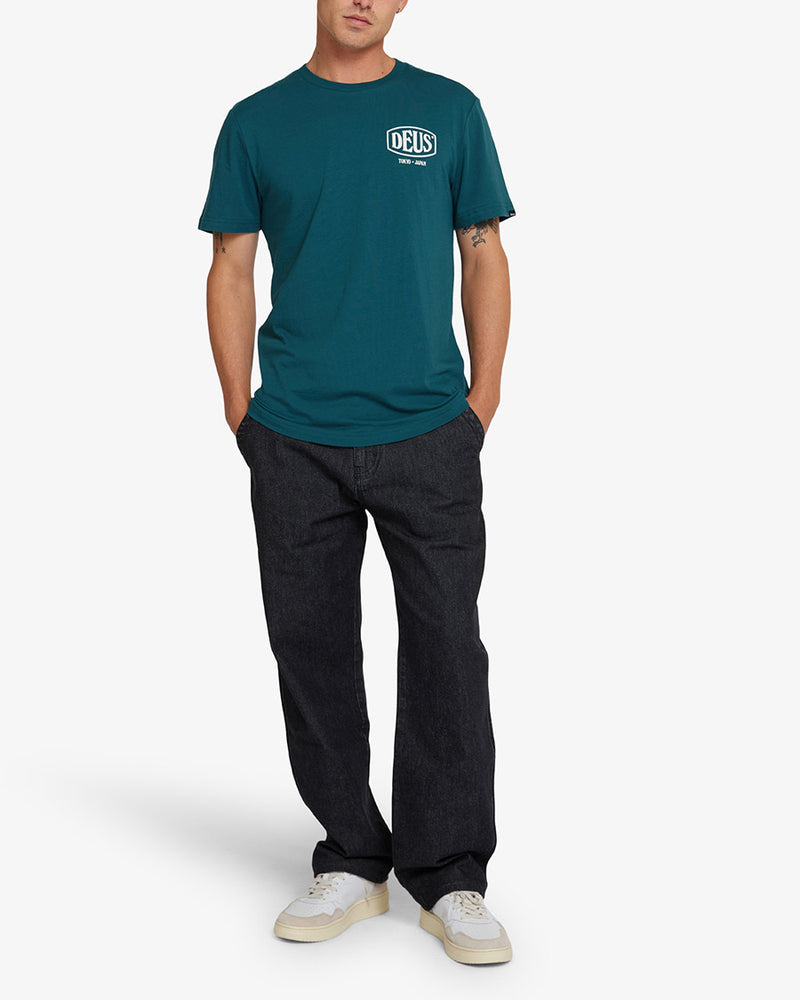 Camiseta Regular Fit Ballpark - Verde