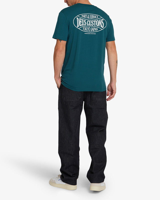 Camiseta Regular Fit Ballpark - Verde