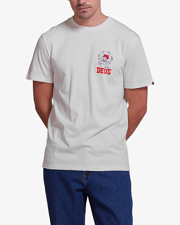 Camiseta Regular Fit Guesswork - Branca