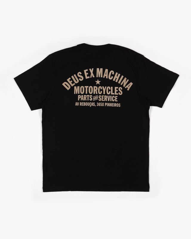 Camiseta Classics Regular Fit São Paulo Motorcycles - Preta