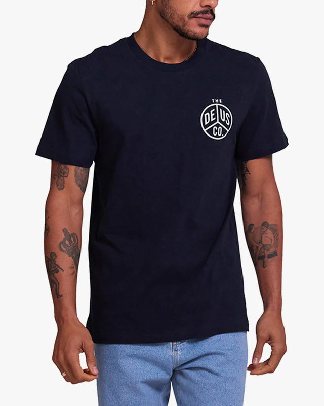 Camiseta Classics Regular Fit Peaces - Marinho