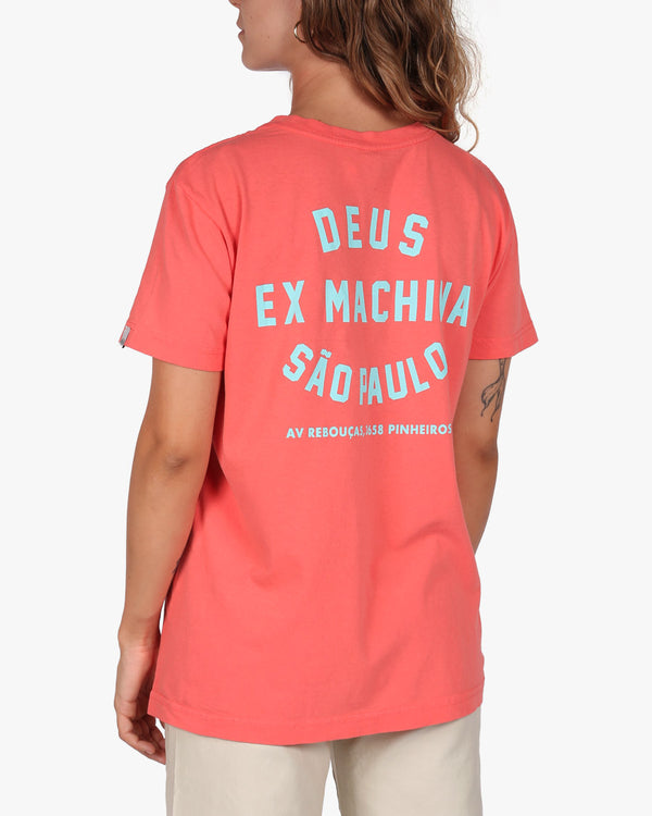 Camiseta Feminina São Paulo ADD - Coral
