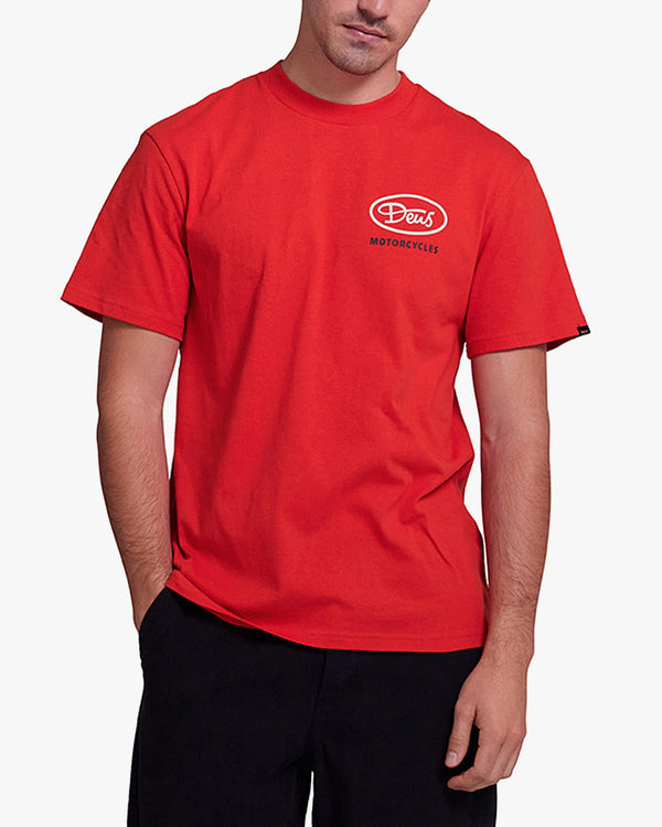 Camiseta Box Fit Shimmy - Laranja