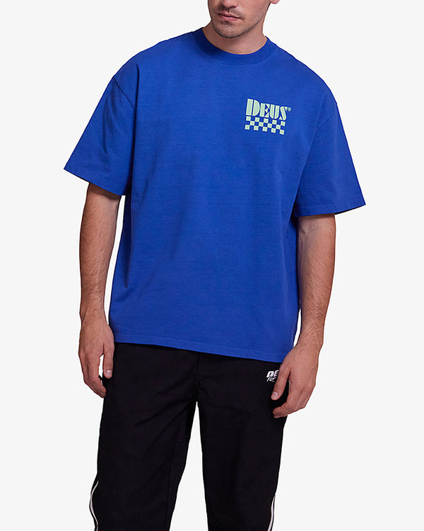 Camiseta Oversized Trip - Azul