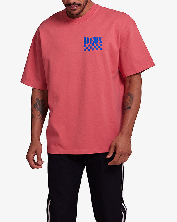 Camiseta Oversized Trip - Coral