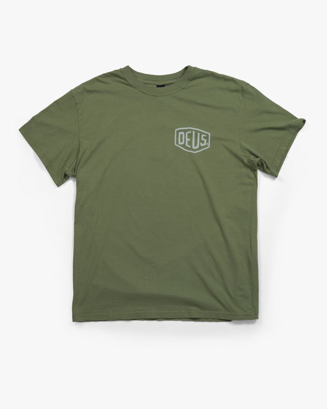 Camiseta Box Fit São Paulo ADD - Verde Militar