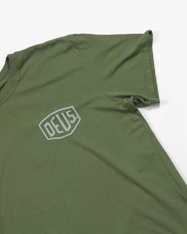 Camiseta Box Fit São Paulo ADD - Verde Militar