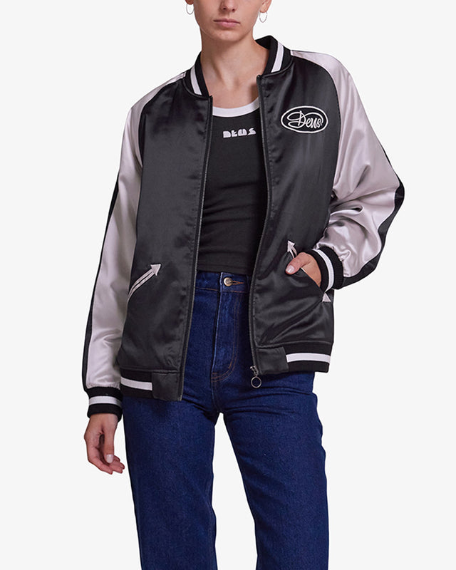 Jaqueta Feminina Bomber Liminal - Preta