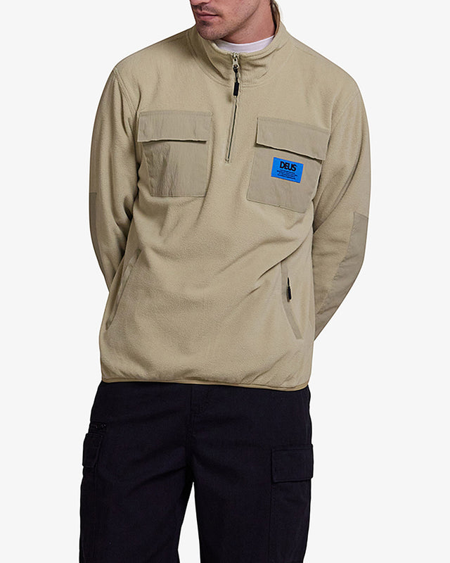 Jaqueta Heavy Leisure Section Fleece - Off White