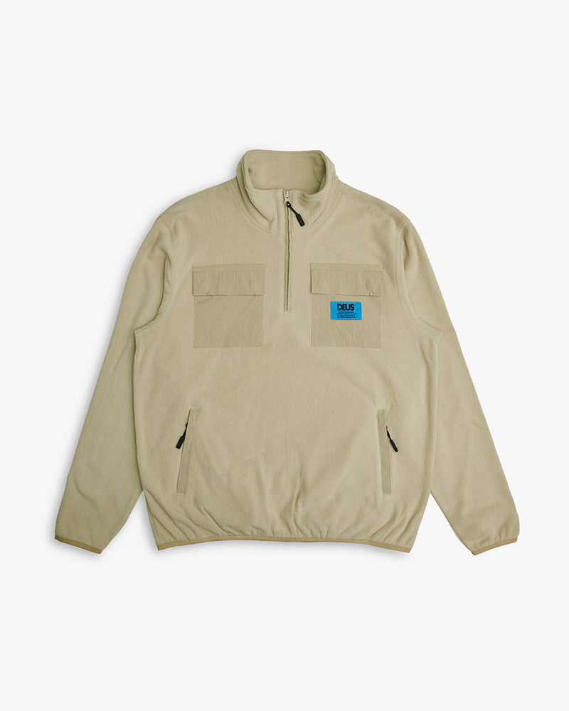 Jaqueta Heavy Leisure Section Fleece - Off White