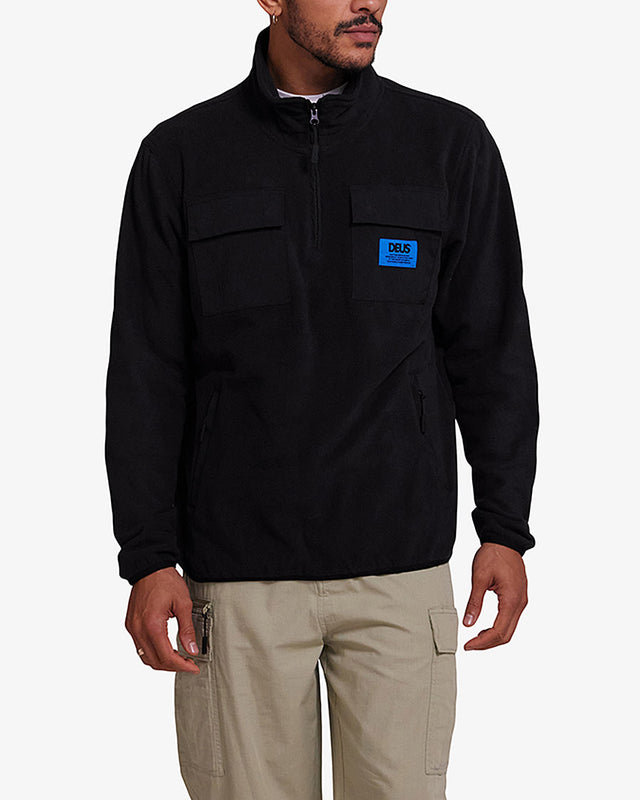 Jaqueta Heavy Leisure Section Fleece - Preta