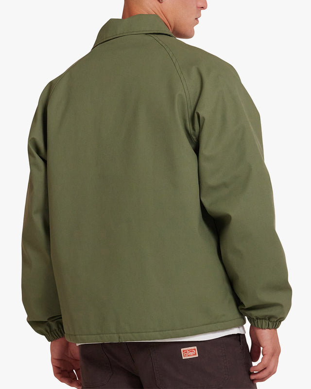 Jaqueta Classics Relaxed Fit Pill Logo - Verde Militar