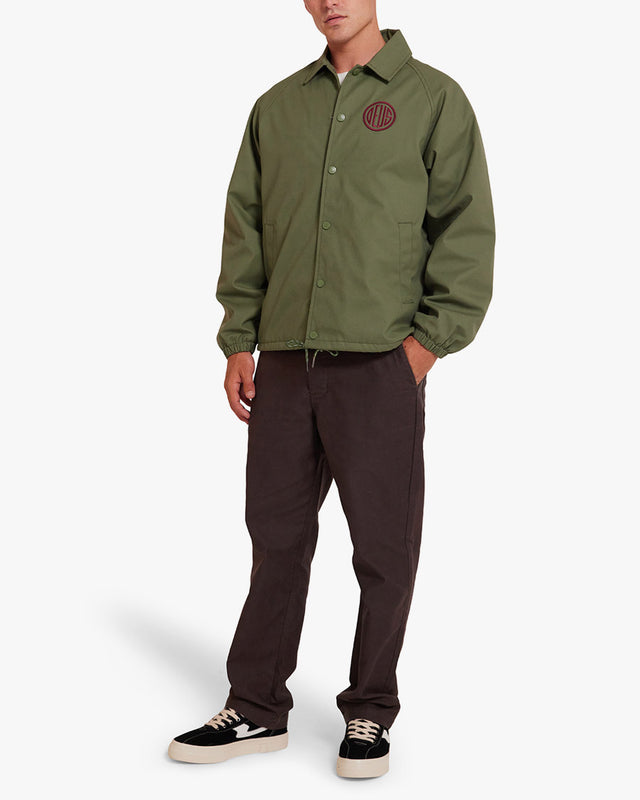 Jaqueta Classics Relaxed Fit Pill Logo - Verde Militar