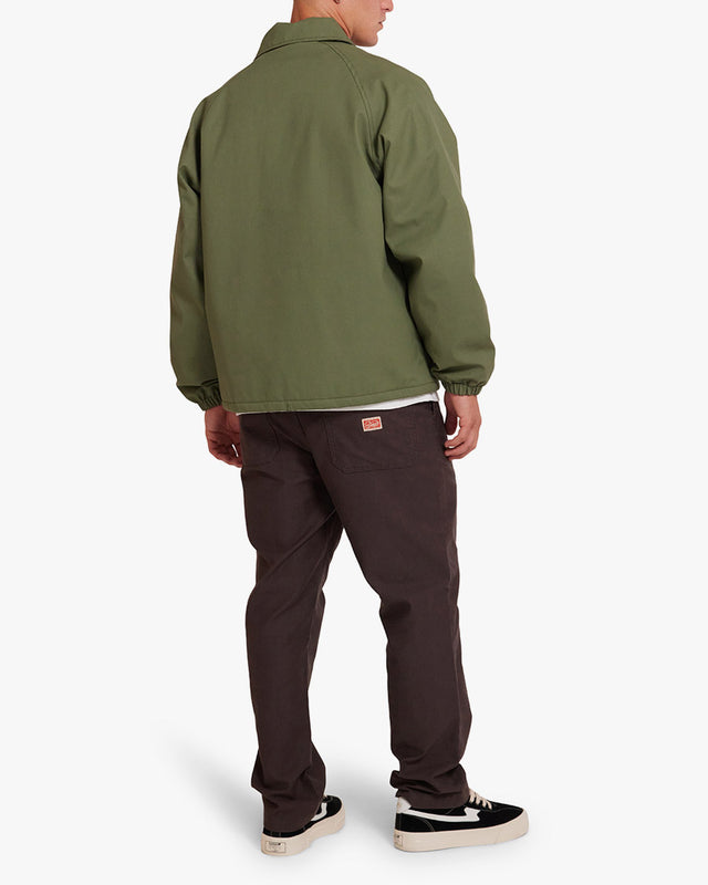 Jaqueta Classics Relaxed Fit Pill Logo - Verde Militar