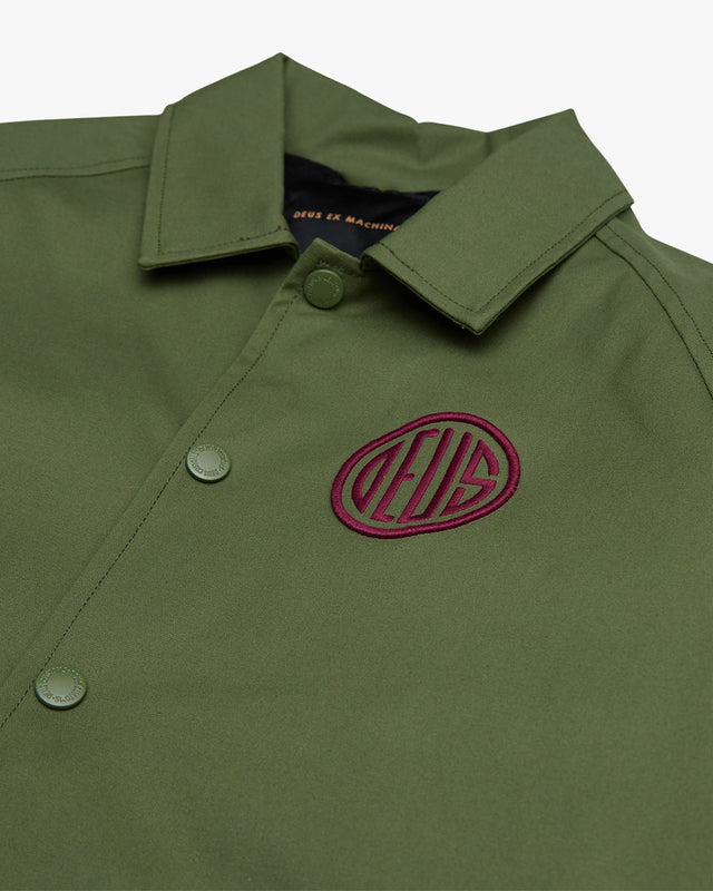 Jaqueta Classics Relaxed Fit Pill Logo - Verde Militar