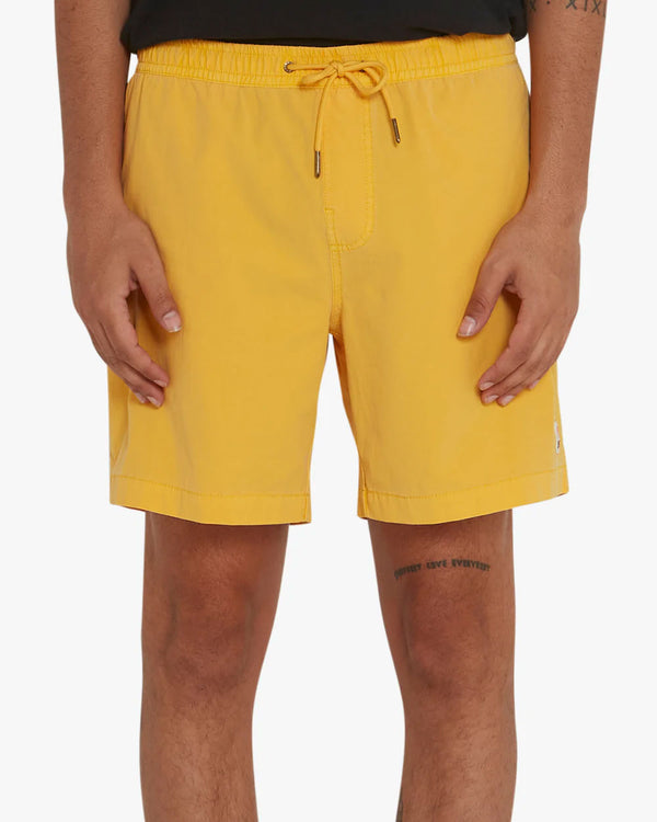 Boardshorts Sandbar Garment Dye - Amarelo