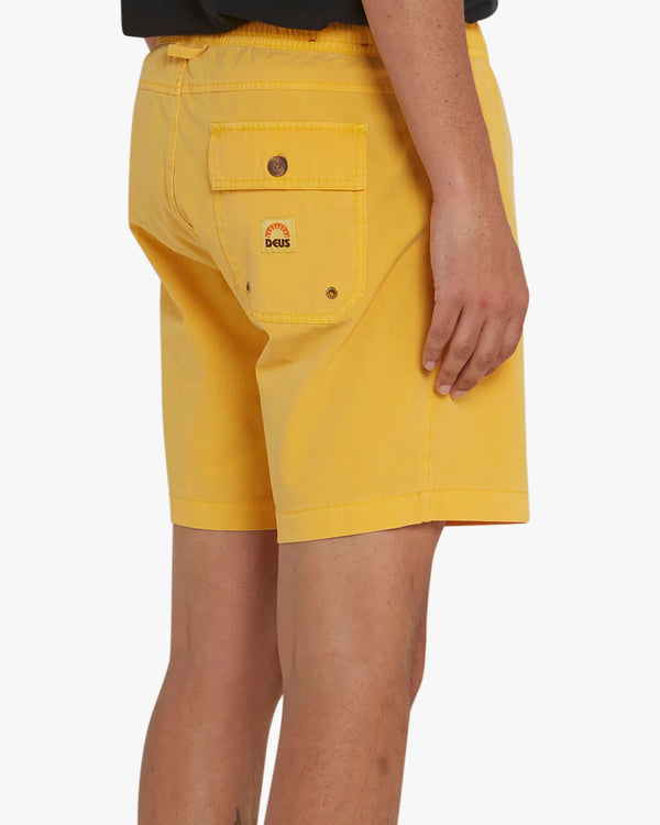 Boardshorts Sandbar Garment Dye - Amarelo