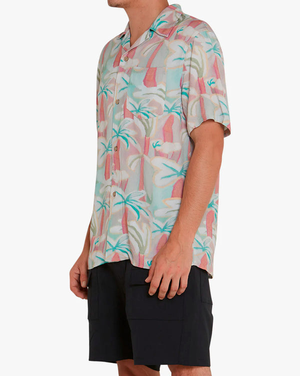 Camisa Relaxed Fit Palms - Multi