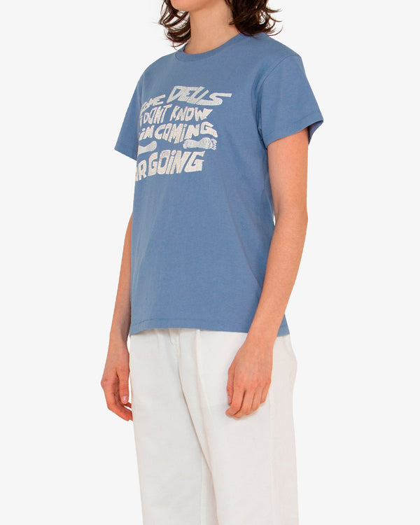 Camiseta Left Feet - Azul