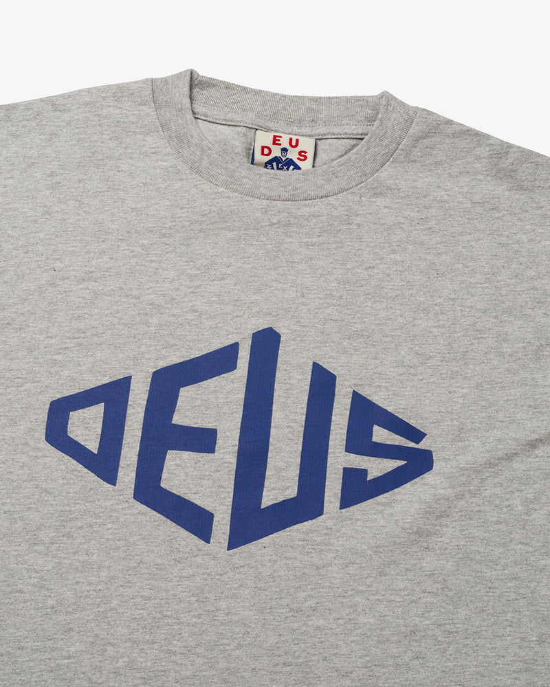 Camiseta Deus Ex Machina Recreation - Cinza Mescla