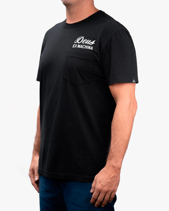 Camiseta Classics Regular Fit Address São Paulo - Preto